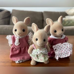 Calico critters bunny family
